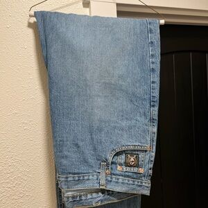 Cinch Black Label Light Blue Straight Jeans